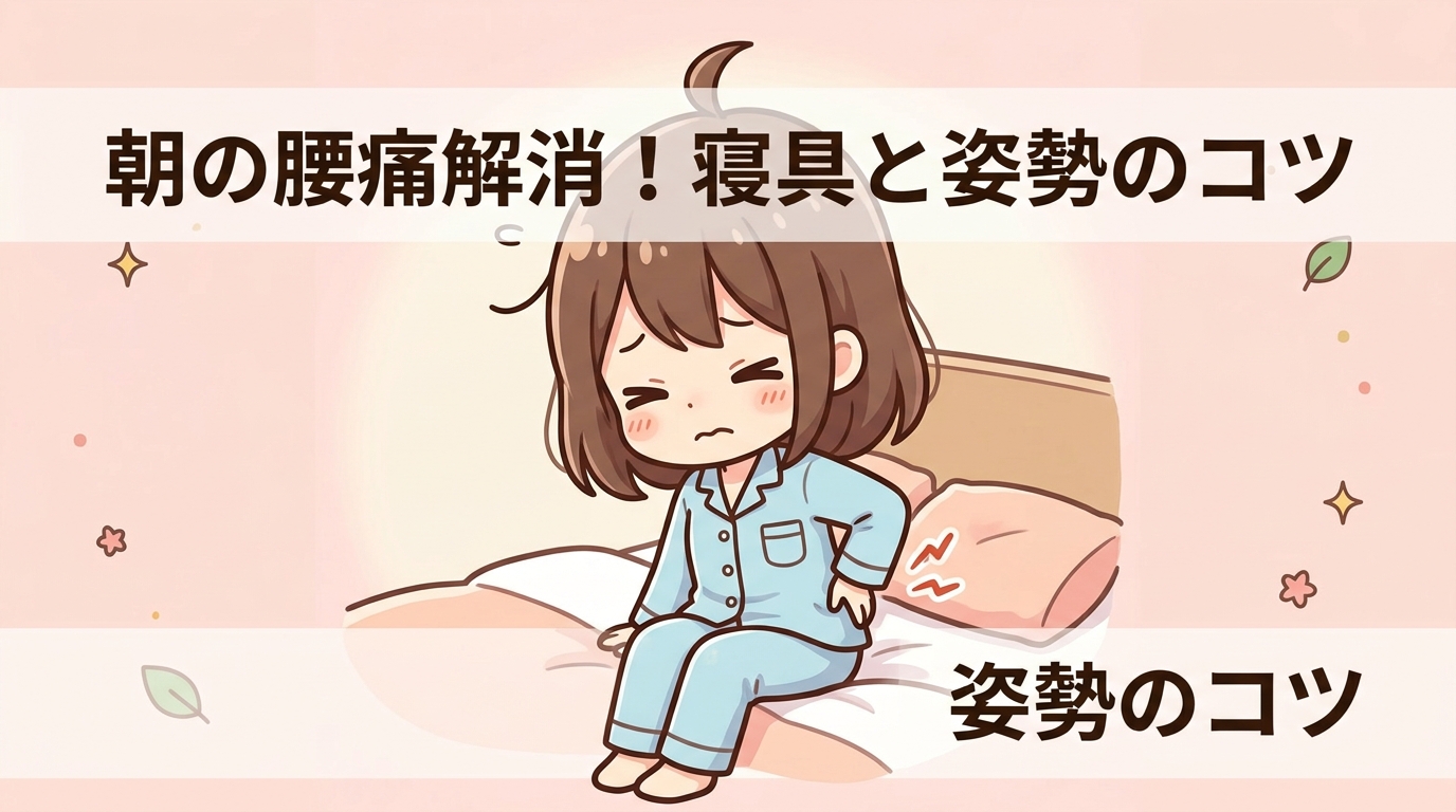 朝の腰痛を和らげる寝具と寝姿勢のコツ